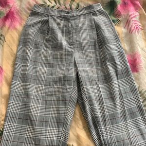 Plaid trousers from H&M